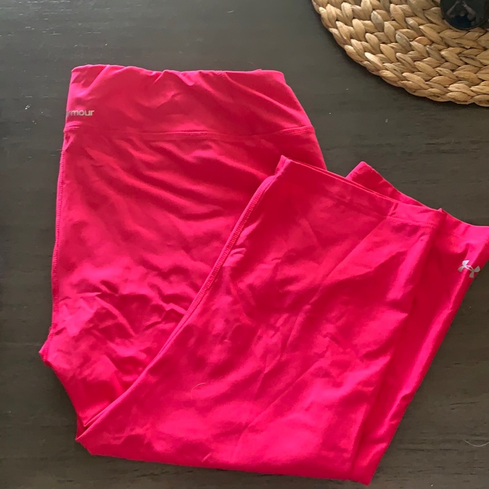 Hot Pink Underarmor Leggings
